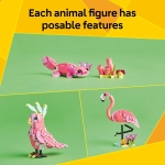 Creator 3 in 1 Wild Animals: Pink Flamingo - Image 4
