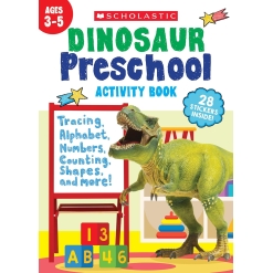 Dinosaur Preschool Activity Book-by-Scholastic