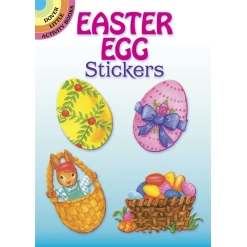 Easter Egg Stickers-by-Dover Publications