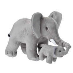 Elephant - Mom & Baby 12"-by-Wild Republic
