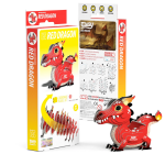 Eugy Red Dragon 3D Model-by-Safari