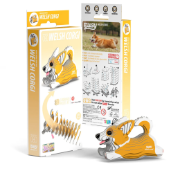Eugy Welsh 3D Corgi Model-by-Safari