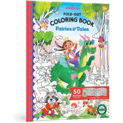 Fold-Out Coloring Book - Fairies and Tales-by-eeBoo