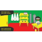 Goodnight Lab: A Scientific Parody Bedtime Book for Toddlers Board Book - Image 4