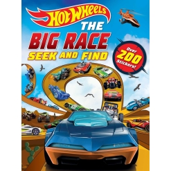 Hot Wheels: The Big Race Seek and Find-by-Scholastic