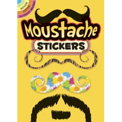 Moustache Stickers-by-Dover Publications