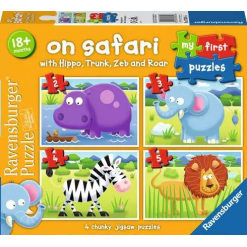 On Safari - My First Puzzles-by-Ravensburger