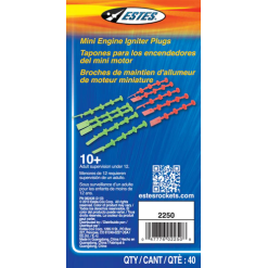Plugs for Mini Engines (20 pack)-by-Estes