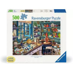 Pottery Studio Sanctuary 500pc Large Format Puzzle-by-Ravensburger