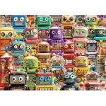 Retro Robots 500pc Large Format Puzzle - Image 2