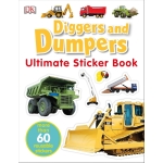 Ultimate Sticker Book: Diggers and Dumpers-by-DK Publishing