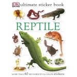 Ultimate Sticker Book: Reptile-by-DK Publishing