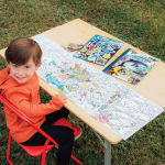 Under the Sea Fold-Out Coloring Book - Image 2