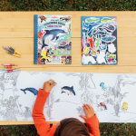 Under the Sea Fold-Out Coloring Book - Image 3