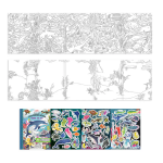 Under the Sea Fold-Out Coloring Book - Image 4