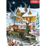 Whistle Stop Christmas Chocolate Advent Calendar-by-Vermont Christmas Company