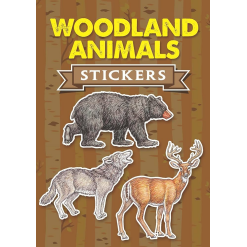 Woodland Animals Stickers-by-Dover Publications
