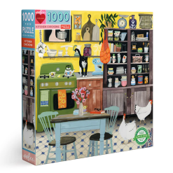 Kitchen Chickens 1000pc Puzzle-by-eeBoo