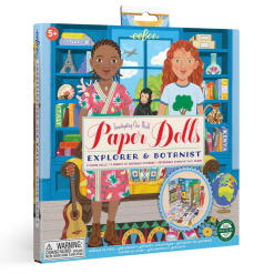 Paper Dolls: Explorer & Botanist-by-eeBoo
