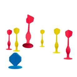Popdarts Rookie Pack - Red & Yellow-by-Popdarts