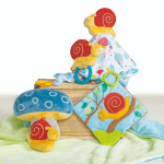 Skippy Snail Crinkle Teether – 6×6″ - Image 2