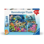 Underwater Splendor 3x49pc Puzzles-by-Ravensburger