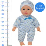 11 inch Soft Body Boy Baby Doll - Image 4
