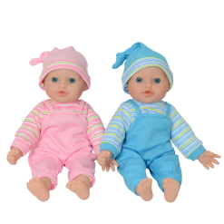 12" Twin Dolls-by-New York Doll
