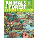 Animals of the Forest Sticker Poster-by-Little Brown