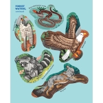 Animals of the Forest Sticker Poster - Image 5
