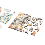 Cat Party Wooden Mini Puzzle - Image 2