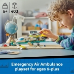 City Emergency Air Ambulance Airplane - Image 2