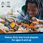 City Heavy-Duty Recovery Tow Truck with Crane - Image 2