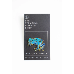 Cobalt Poison Dart Frog Pin-by-Stemcell Science