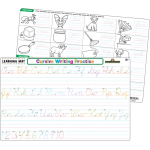 Cursive Writing Practice Learning Mat-by-Teacher Created Resources