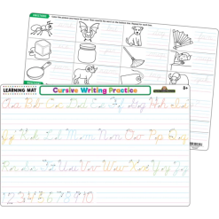 Cursive Writing Practice Learning Mat-by-Teacher Created Resources