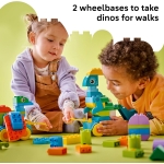 Duplo 3 in 1 Dinosaurs on Wheels - Image 2