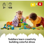 Duplo 3 in 1 Dinosaurs on Wheels - Image 3