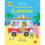 First Sticker Book Summer-by-Usborne