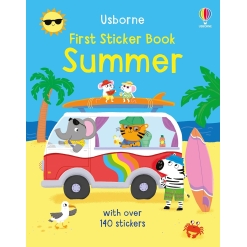 First Sticker Book Summer-by-Usborne