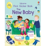 First Sticker Book The New Baby-by-Usborne