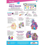 Light-Up Fairy House Wood Craft & Paint Kit - Image 4
