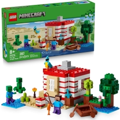 Minecraft The TNT Jungle House-by-Lego