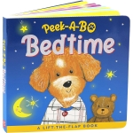 Peek-A-Bo - Bedtime (A Lift-The-Flap Board Book)-by-Peter Pauper Press
