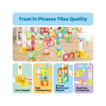 Picasso Tiles Marble Run Building Blocks - Image 7