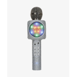 Silver Bling Karaoke Microphone-by-Trend Tech Brands