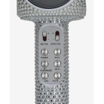 Silver Bling Karaoke Microphone - Image 4