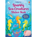 Sparkly Sea Creatures Sticker Book-by-Usborne