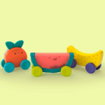 Stacking Fruit Action Cars - Image 2