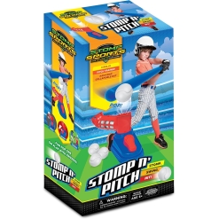 Stomp N Pitch Baseball Pitching Machine-by-Stomp Rocket